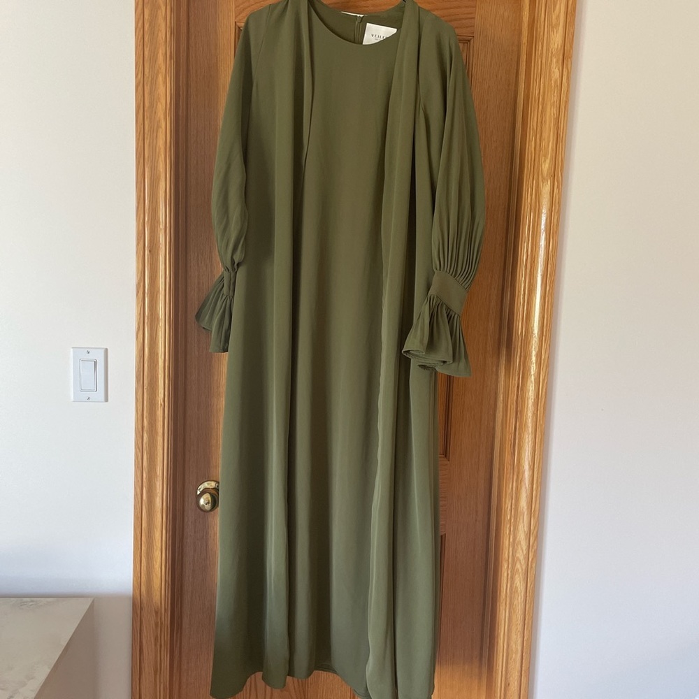 Veiled collection abaya dress